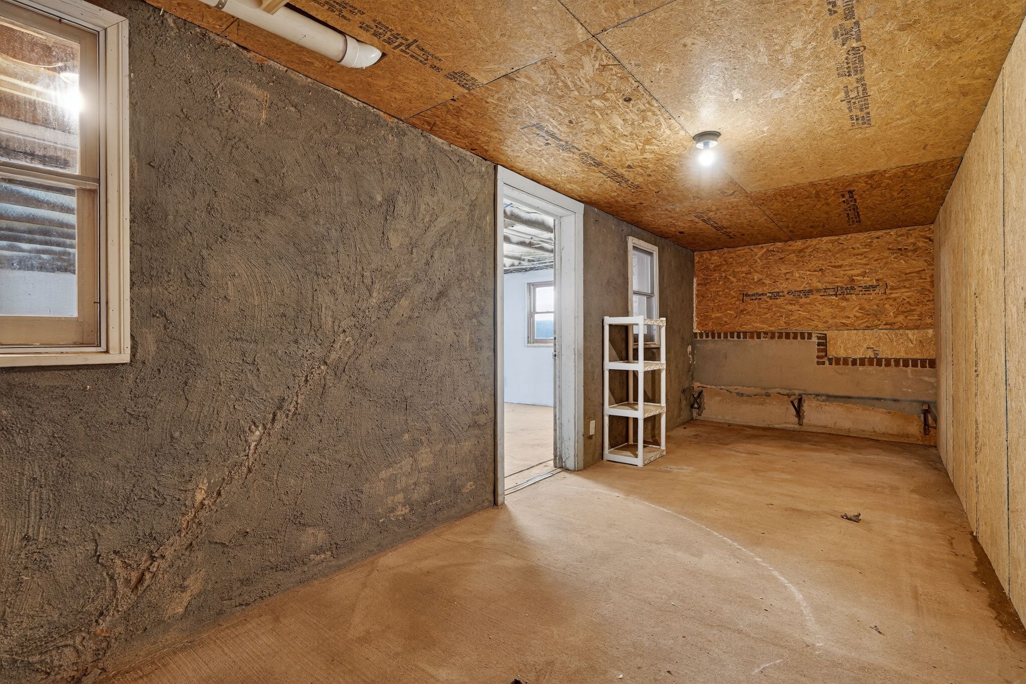 Basement storage